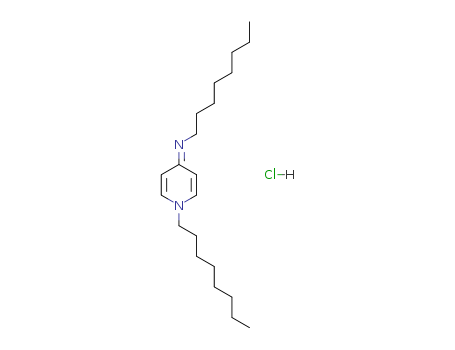 1-Octanamine,N-(1-octyl-4(1H)-pyridinylidene)-, hydrochloride (1:1)