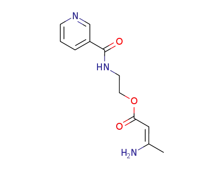 2-(nicotinoylamino)ethyl-3-aminocrotonate