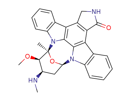 Molecular Structure of 62996-74-1 (9,13-Epoxy-1H,9H-diindolo[1,2,3-gh:3',2',1'-lm]pyrrolo[3,4-j][1,7]benzodiazonin-1-one,2,3,10,11,12,13-hexahydro-10-methoxy-9-methyl-11-(methylamino)-,(9S,10R,11R,13R)-)