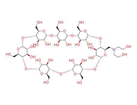 6-deoxy-6-dihydroxyethylamino-β-cyclodextrin