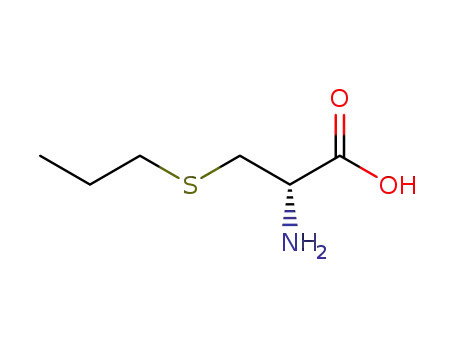Molecular Structure of 85955-34-6 (S-propyl-D-cysteine)