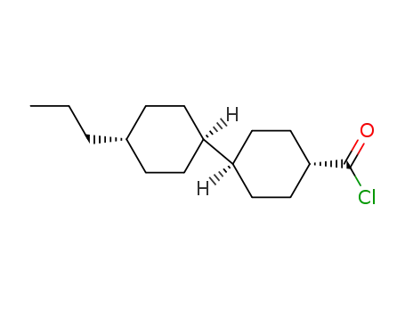 trans-4'-propylbi(cyclohexane)-trans-4-carboxylic acid chloride