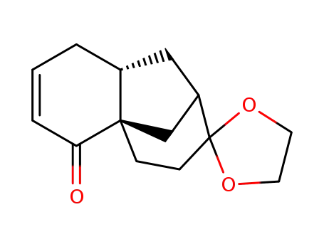 (1RS,6RS,8SR)-tricyclo<6.3.1.01,6>dodec-3-ene-2,9-dione 9,9-ethylene acetal