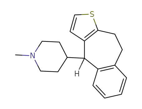 4-(1-methyl-4-piperidyl)-9,10-dihydro-4H-benzo<4,5>cyclohepta<1,2-b>thiophene
