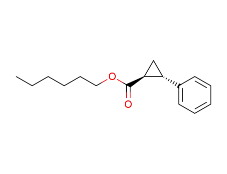 (1S,2S)-2-Phenyl-cyclopropanecarboxylic acid hexyl ester