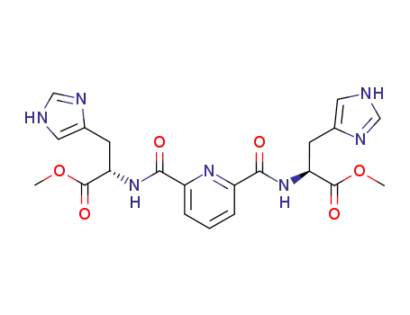 (S)-3-(imidazol-4-yl)-2-[(6-{[(S)-2-(imidazol-4-yl)-1-methoxycarbonylethylimino]carbonyl}pyridine-2-carbonyl)imino]propionic acid methyl ester