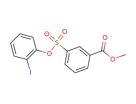 methyl 3-[(2-iodophenyl)oxysulfonyl]benzoate