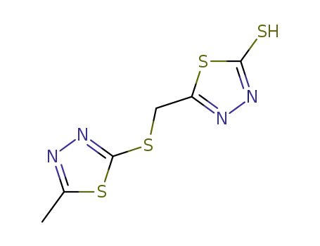 5-[(5-methyl-1,3,4-thiadiazol-2-ylthio)methyl]-1,3,4-thiadiazole-2-thiol