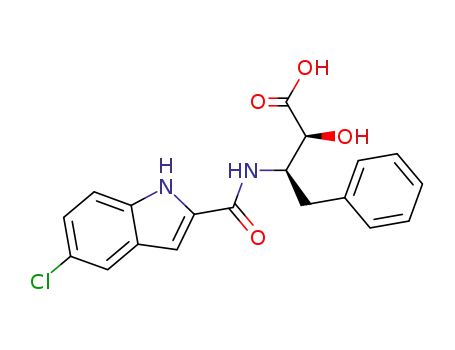 (2S,3R)-3-[(5-Chloro-1H-indole-2-carbonyl)-amino]-2-hydroxy-4-phenyl-butyric acid