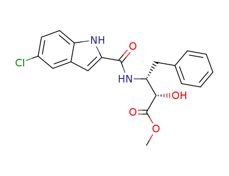 (2S,3R)-3-[(5-Chloro-1H-indole-2-carbonyl)-amino]-2-hydroxy-4-phenyl-butyric acid methyl ester