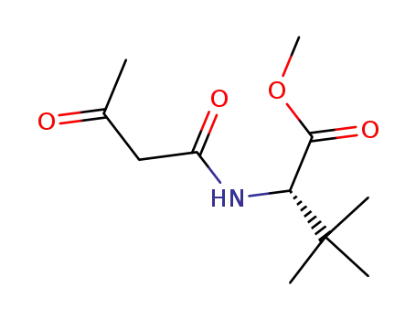 methyl 3,3-dimethyl-2-(3-oxobutanamido)butanoate
