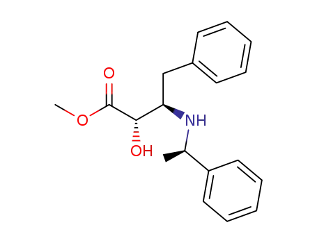 methyl (2S,3R)-2-hydroxy-4-phenyl-3-<(R)-1-phenylethylamino>butanoate