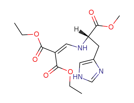 (S)-diethyl ({[2-(1H-imidazol-4-yl)-1-(methoxycarbonyl)ethyl]amino}methylene)malonate