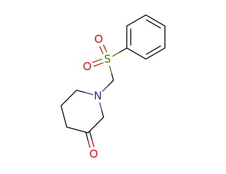 1-benzenesulfonylmethyl-piperidin-3-one