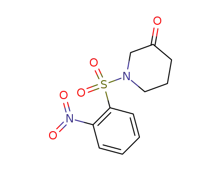 1-(2-nitro-benzenesulfonyl)-piperidin-3-one
