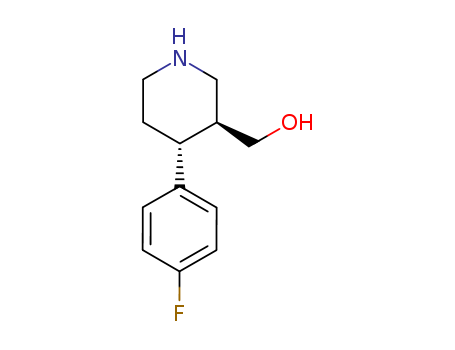 (3S,4R)-(-)-4-(4'-Fluorophenyl)3-hydroxymethyl)-piperidine