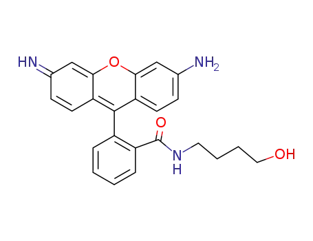 2-(6-amino-3-imino-3H-xanthen-9-yl)-N-(4-hydroxy-butyl)-benzamide