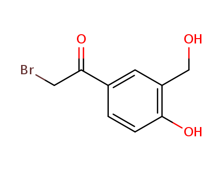 2-Bromo-1-[4-hydroxy-3-(hydroxymethyl)phenyl]ethanone