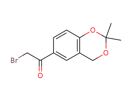 2-bromo-1-(2,2-dimethyl-4H-benzo[d][1,3]dioxin-6-yl)ethanone