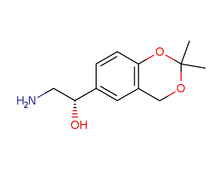 (1S)-2-amino-1-(2,2-dimethyl-4H-1,3-benzodioxin-6-yl)ethanol