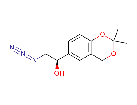 (1R)-2-AZIDO-1-(2,2-DIMETHYL-4H-1,3-BENZODIOXIN-6-YL)ETHANOL