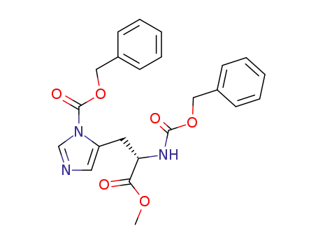 L-Histidine, N,3-bis[(phenylmethoxy)carbonyl]-, methyl ester