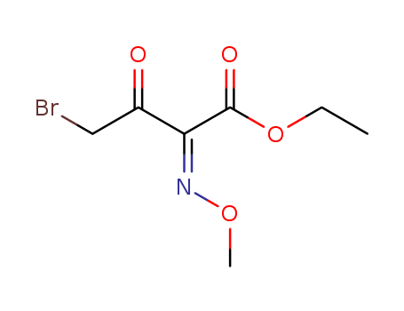 Butanoic acid, 4-bromo-2-(methoxyimino)-3-oxo-, ethyl ester, (Z)-