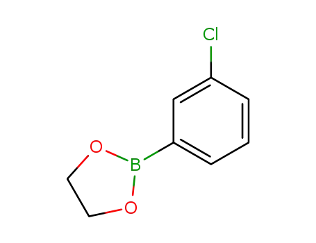 Molecular Structure of 402488-97-5 (1,3,2-Dioxaborolane, 2-(3-chlorophenyl)-)