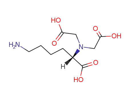 Molecular Structure of 113231-05-3 ((S)-N-(5-Amino-1-Carboxypentyl)Iminodiacetic Acid Hydrate )