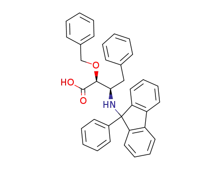 (2S,3R)-2-O-benzyl-4-phenyl-3-[(9-phenyl-9-fluorenyl)-amino]-phenylbutanoic acid