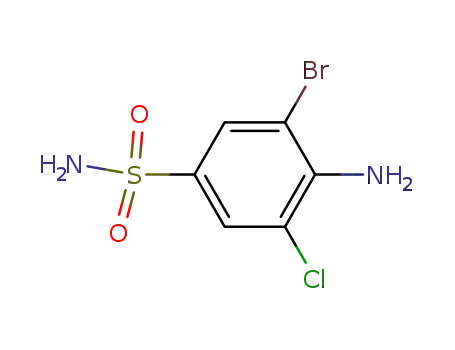 4-amino-3-bromo-5-chlorobenzenesulfonamide