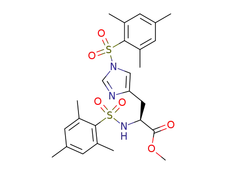 N(α),N(τ)-bis(2,4,6-trimethylbenzenesulfonyl)-L-histidine methyl ester