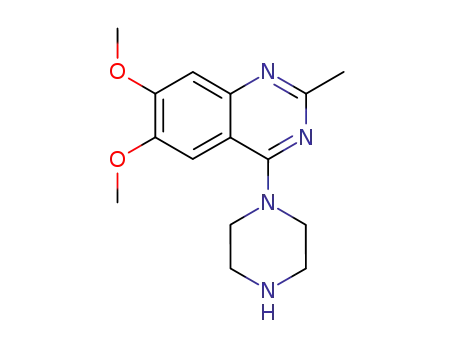 6,7-dimethoxy-2-methyl-4-(1-piperazinyl)quinazoline