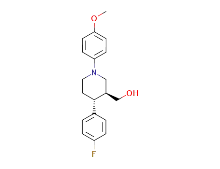 [(3S,4R)-4-(4-fluorophenyl)-1-(4-methoxyphenyl)-piperidin-3-yl]methanol