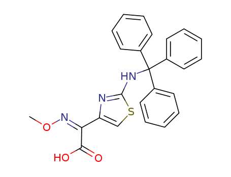 (Z)-2-(2-TRITYLAMINOTHIAZOL-4-YL)-2-METHOXYIMINO ACETIC ACID