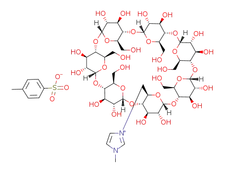 mono-6-deoxy-6-(3-methylidmiazolium)-β-cyclodextrin tosylate