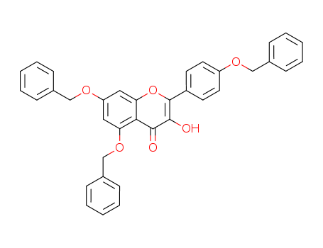 5,7-Bis-(benzyloxy)-2-(4-(benzyloxy)phenyl)-3-hydroxy-4H-chromen-4-one
