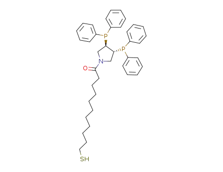 1-((3R,4R)-3,4-Bis-diphenylphosphanyl-pyrrolidin-1-yl)-11-mercapto-undecan-1-one