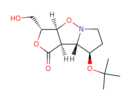 8-tert-butoxy-3-hydroxymethyl-hexahydro-furo[3,4-d]pyrrolo[1,2-b]isoxazol-1-one