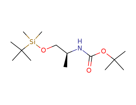 (S)-tert-Butyl 1-(tert-butyldimethylsilyloxy)propan-2-ylcarbamate