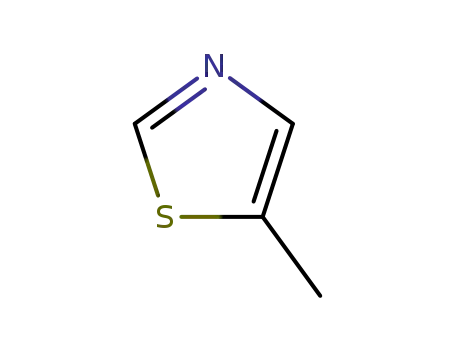 Molecular Structure of 3581-89-3 (5-Methylthiazole)