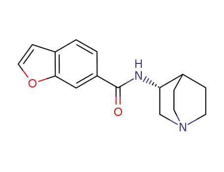 N-[(3R)-1-azabicyclo[2.2.2]oct-3-yl]-1-benzofuran-6-carboxamide