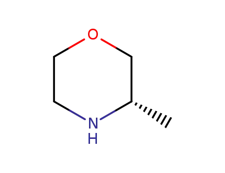 Molecular Structure of 350595-57-2 (3S-3-METHYLMORPHOLINE)