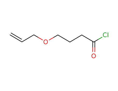 Molecular Structure of 922724-77-4 (Butanoyl chloride, 4-(2-propen-1-yloxy)-)