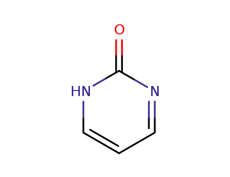 Molecular Structure of 557-01-7 (2-Hydroxypyrimidine)