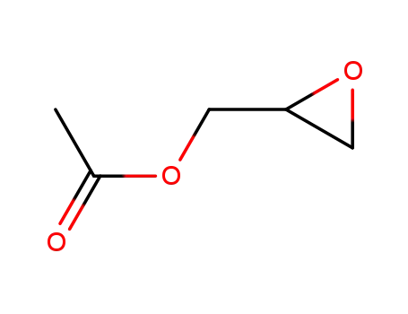 Molecular Structure of 6387-89-9 (2-Oxiranemethanol,2-acetate)