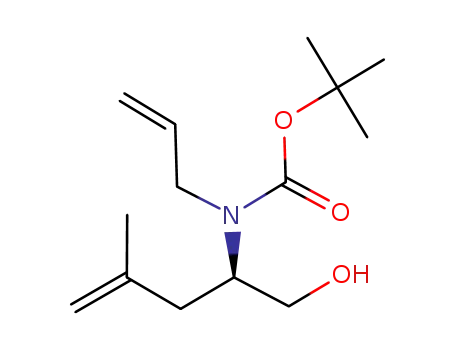 (2R)-N-allyl-N-(tert-butoxycarbonyl)-2-amino-4-methyl-4-penten-1-ol