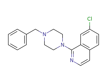 1-(4-benzylpiperazin-1-yl)-7-chloroisoquinoline