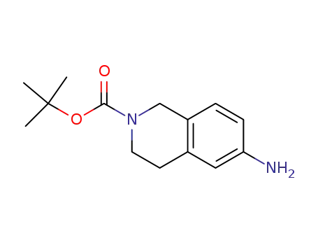Molecular Structure of 164148-92-9 (6-AMINO-2-N-BOC-1,2,3,4-TETRAHYDRO-ISOQUINOLINE)