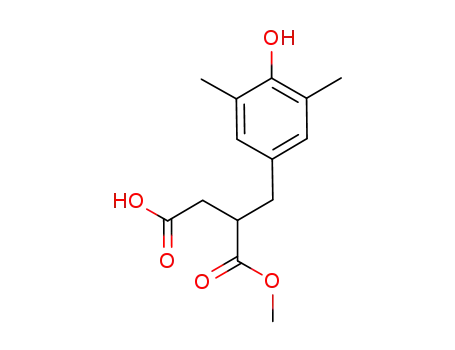 3,5-dimethyl-4-hydroxy-β-(methoxycarbonyl)-benzenebutanoic acid